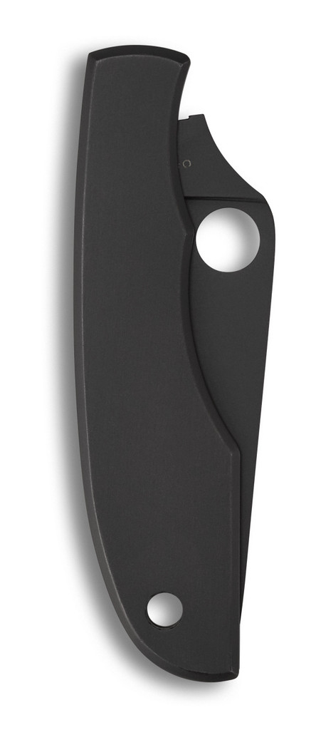 Spyderco Grasshopper Slipit Knife C138BKP Black Plain Edge Blade Black Handle