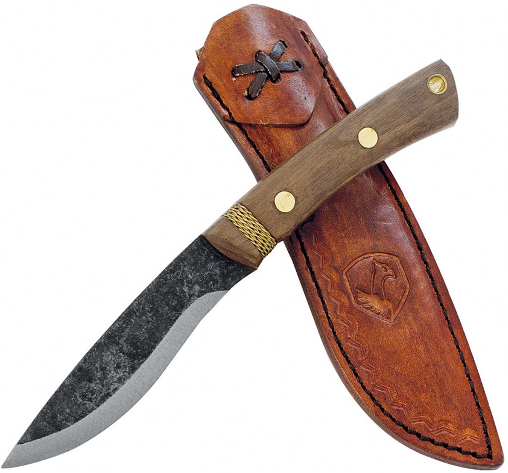 Condor Tool & Knife Huron Knife CTK2806-4.25 Plain Edge 1095 HC Blade w/Sheath