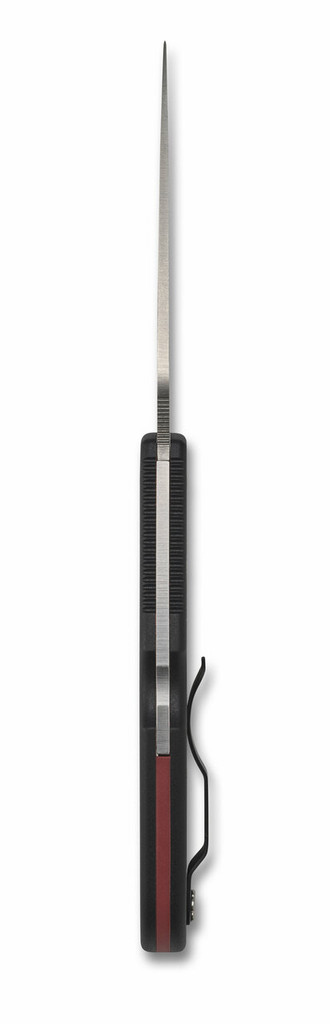Spyderco Endura 4 Thin Red Line Knife C10FPSBKRD Combo Edge VG-10 Blade