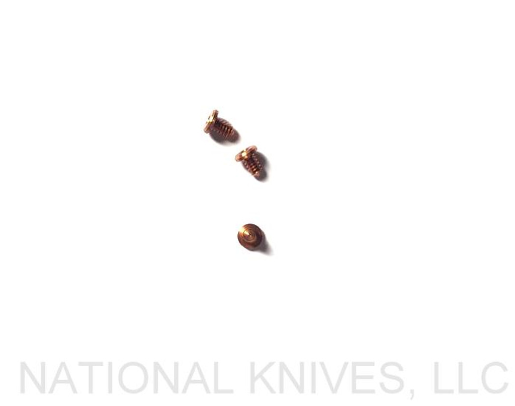Rick Hinderer Knives Folding Knife Handle Screws for 3.5" XM-18 & XM-24 - Copper