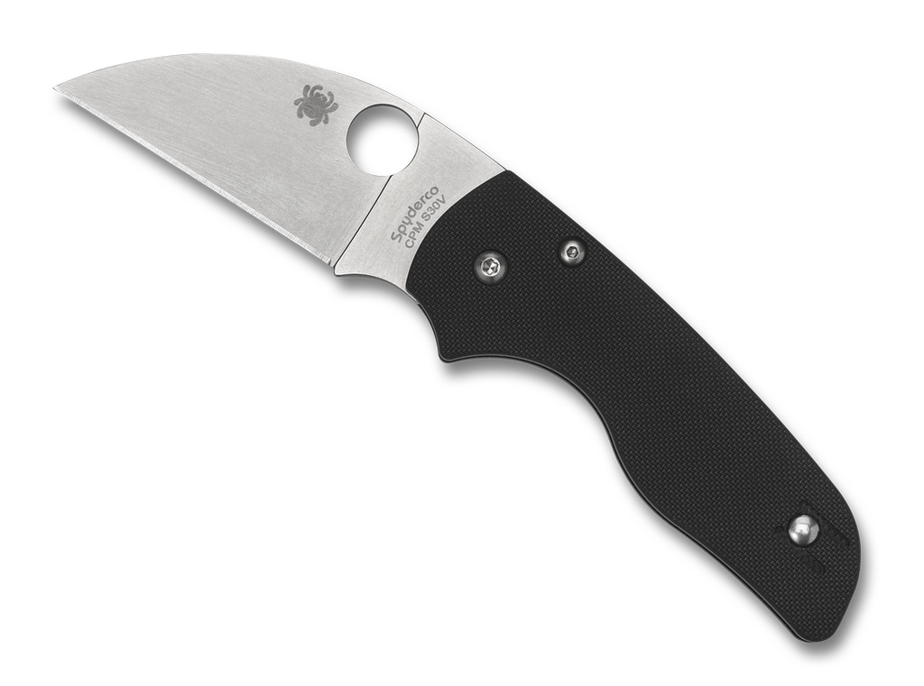 Spyderco Lil' Native Wharncliffe Compression Lock Knife C230GPWC S30V Blade G-10