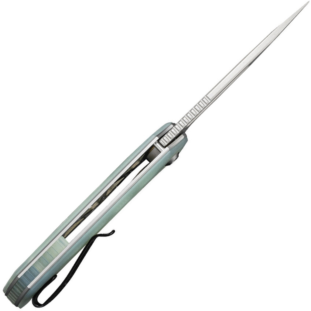 CIVIVI Odium Flipper Knife C2010F Stonewash D2 Steel Blade Natural G-10 Handle