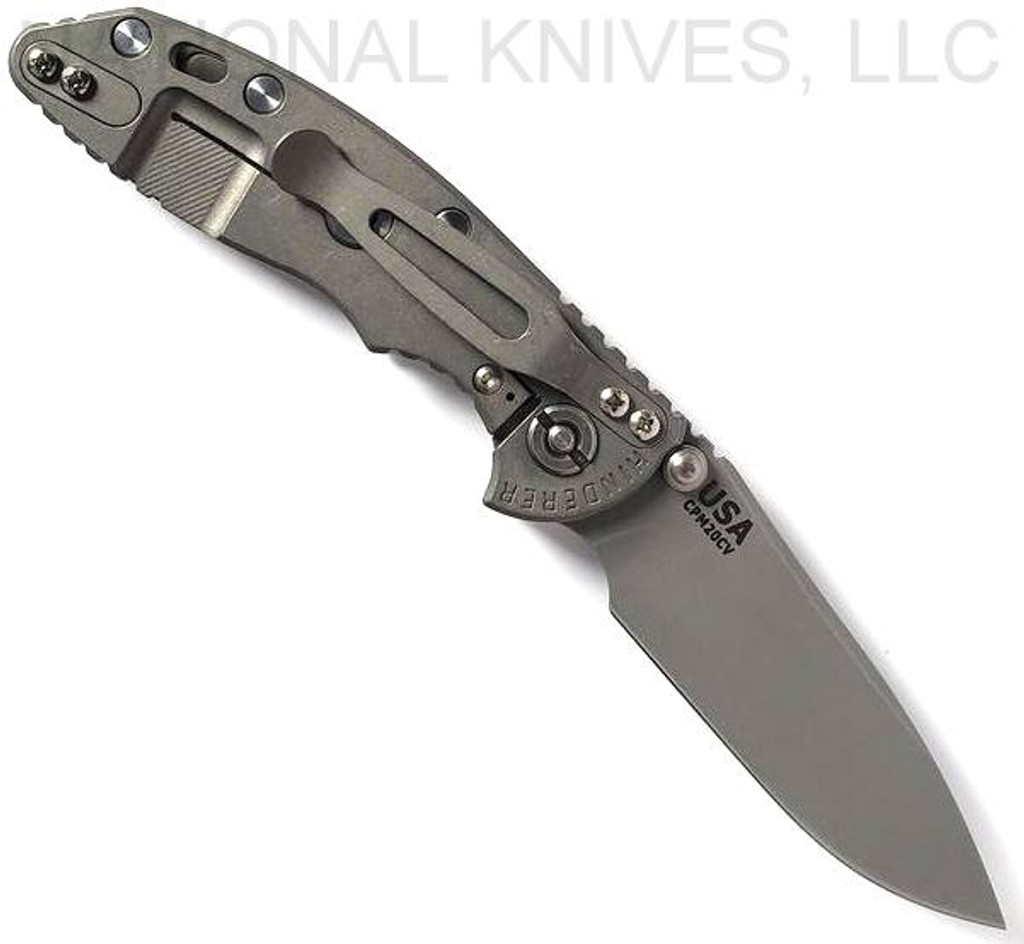 Rick Hinderer Knives XM-18 Slicer Non-Flipper WF 3.0" 20CV Blade WF L/S TG