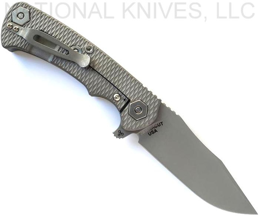 Rick Hinderer Knives Project X Knife WF MagnaCut Blade WF L/S OD Green G-10
