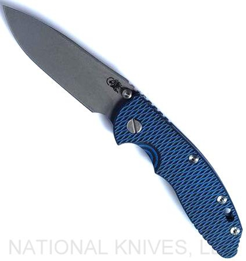 Rick Hinderer Knives XM-18 Slicer Non-Flipper Working Finish S45VN BTLBL LS BB