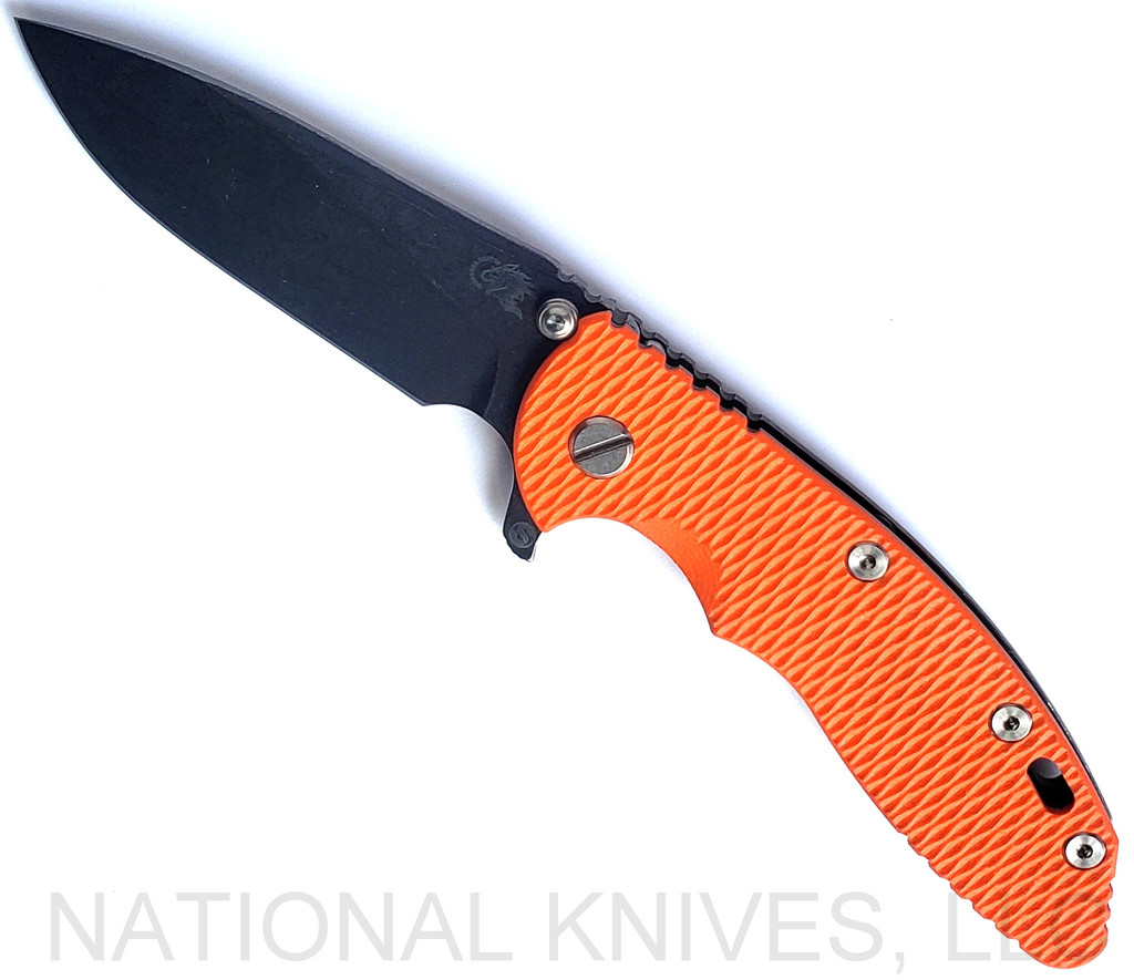 Rick Hinderer Knives XM-18 SKINNY Slicer 3.5" Battle Black MagnaCut BTLBK OR
