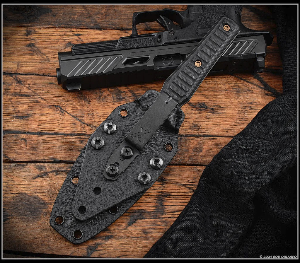 RMJ Tactical Orlando Special | Tungsten Nitro-V | Black G-10