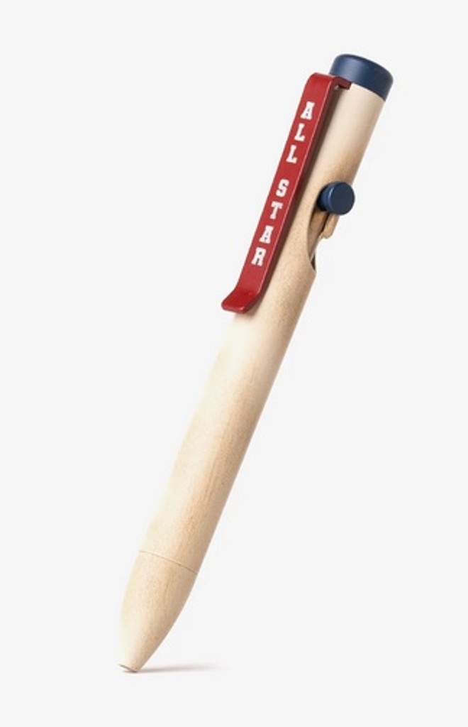 Tactile Turn Bolt Action ink pen - Seasonal Release All Star.  Overall length is 4.4" and features titanium construction with an All Star themed Cerakote finish.  Model 10-BA3-SEA-ALL.
