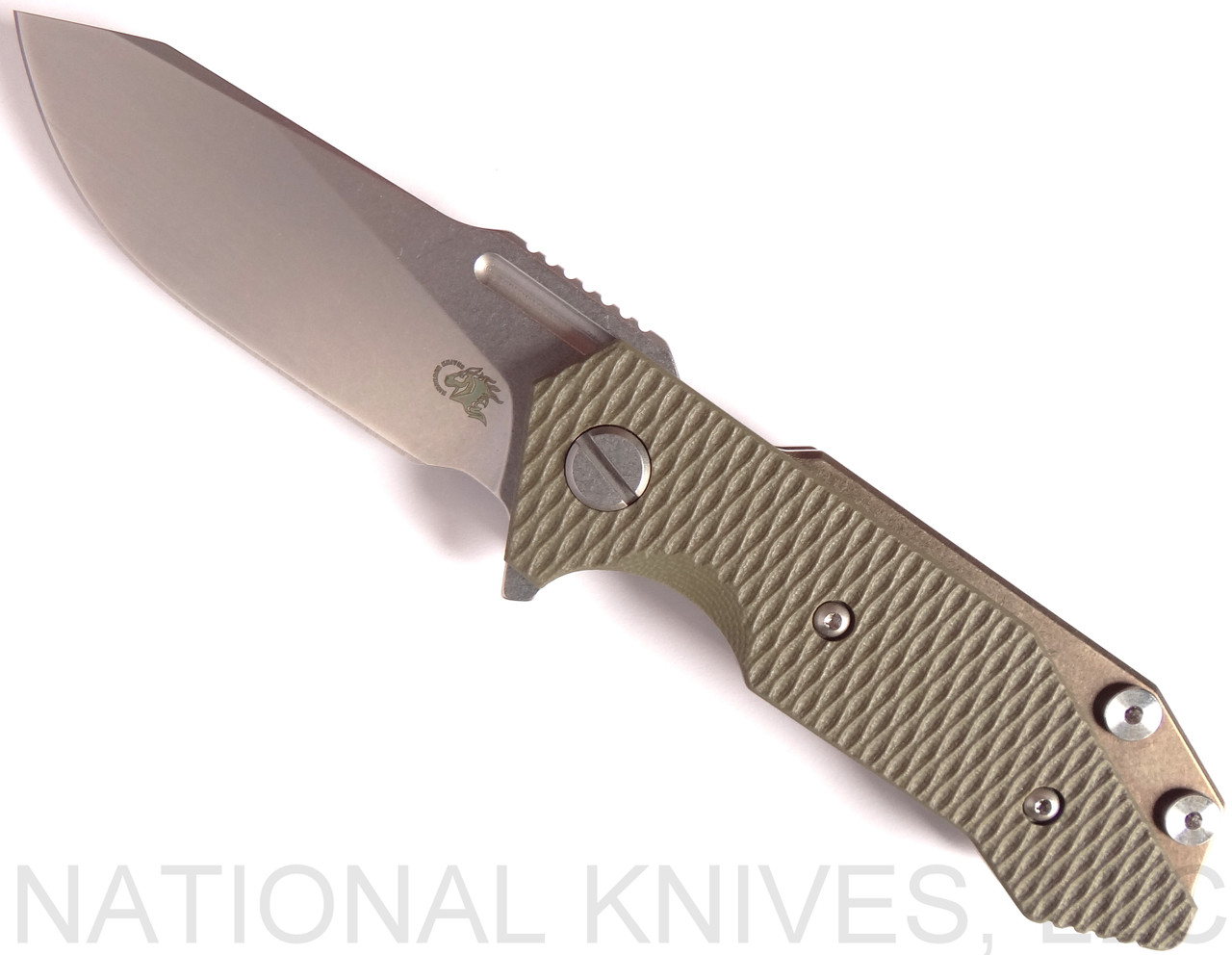 リックヒンダラー　初期ハーフトラック ナイフショップ グローイング！□Hinderer knives【ヒンダラー