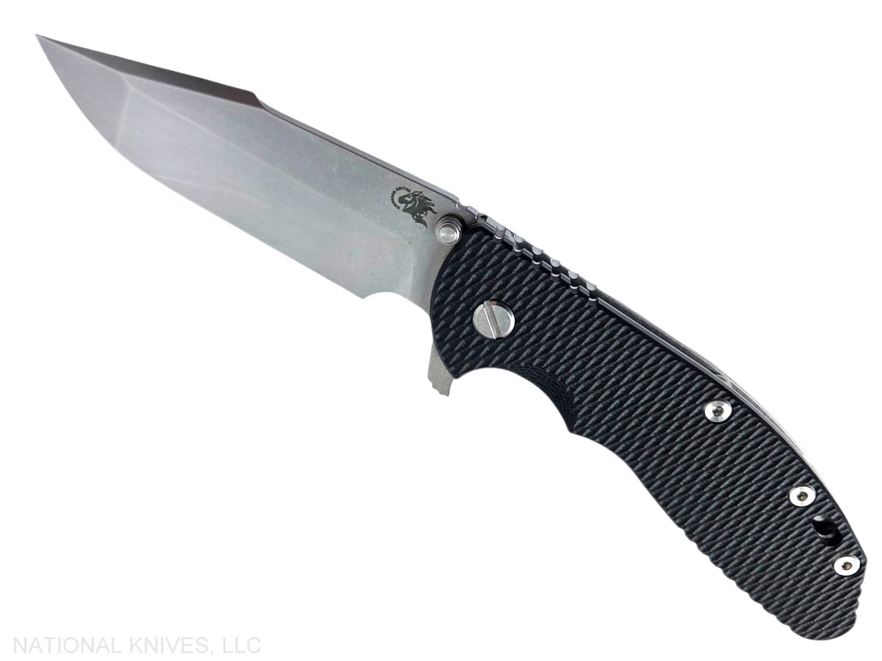 Rick Hinderer Knives XM-24 Harpoon Spanto | Stonewash S45VN