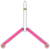 Baliyo by Spyderco butterfly style ink pen - shown open obverse. White and pink body. Model YUS106.
For reference only. Baliyo by Spyderco butterfly style ink pen - shown open obverse. White and pink body. Model YUS106.
For reference only.