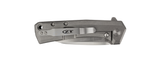 REFERENCE ONLY - Zero Tolerance ZT 0808 Flipper Folding Knife, 3.25" Plain Edge Blade, Titanium Handle