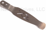 REFERENCE ONLY - Rick Hinderer Knives XM Pocket Clip - Titanium - Battle Bronze