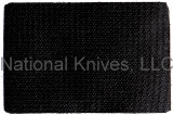 Rick Hinderer Knives Horse Head Logo Morale Patch - reverse.  Black and neon green with hook and loop backing.  Model A00100BG00.
For reference only.
