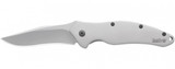 REFERENCE ONLY - Kershaw Shallot 1840 Assisted Opening Knife, 3.5" Plain Edge Blade, Stainless Steel Handle