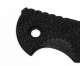 Rick Hinderer Knives Folding Knife Textured Carbon Fiber Handle Scale for 3.5" XM-18