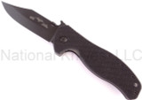 REFERENCE ONLY - Emerson Knives Spectrum BT Signature Series Folding Knife, Black 3.9" Plain Edge 154CM Blade, Black G-10 Handle, Emerson "Wave" Opener