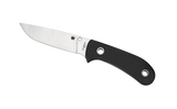 REFERENCE ONLY - Spyderco Junction FB38GP Fixed Blade Knife, 4.125" Plain Edge Blade, Black G-10 Handle, Sheath