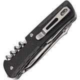 Ruike Knives Trekker LD31-B Multitool 3.4" Blade 18 Functions Black G-10 Handle