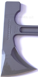 RMJ Tactical Loggerhead Tomahawk Tungsten Cerakote 80CRV2 Black Handle w/Sheath