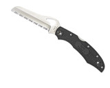 Byrd Cara Cara Rescue 2 Knife BY17SBK2 3.93" Serrated Blade Black FRN Handle