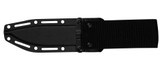 Zero Tolerance 006 fixed blade knife sheath only - reverse side.  Clear Cerakote 6" 3V steel plain edge blade.  Olive drab green G-10 handle.  Model 006.