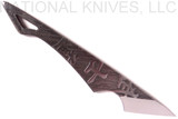 RMJ Tactical Code of Bushido Kiridashi Fixed Blade Knife, AEB-L Blade, Kydex Sheath