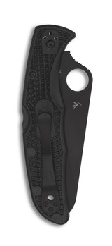 Spyderco Pacific Salt 2 Knife C91PBBK2 Black Plain Edge H-2 Blade Black FRN