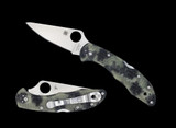 REFERENCE ONLY - Spyderco Delica 4 C11ZFPGITD Knife VG-10 Zome Glow in the Dark