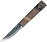 Condor Tool & Knife Indigenous Puukko Knife CTK2811-3.9HC 1095 Blade - Sheath