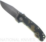 Strict Limit of One (1) AD-20 TOTAL per customer, household, etc.  Demko Knives MG AD-20 Folding Knife Stonewash CPM-20CV Blade Camo G-10 Handle - NO Thumb Slot