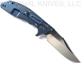 Rick Hinderer Knives XM-24 Bowie Knife SW 4" 20CV Blade SWBL L/S Translucent G10