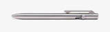 Tactile Turn SLIM Bolt Action Ink Pen - Titanium - Short (5.1") - New Style Clip