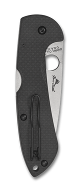 Spyderco Siren Sprint Run Knife C247CFP 3.6" Plain Edge S90V Blade Carbon Fiber