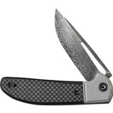 CIVIVI Trailblazer Slip Joint Knife C2018DS-1 Damascus Steel Blade Carbon Fiber