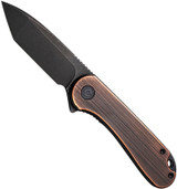 CIVIVI Elementum Tanto Knife C907T-B Black Stonewash D2 Blade Rubbed Copper