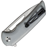 CIVIVI Odium Flipper Knife C2010A Stonewash D2 Steel Blade Gray G-10 Handle