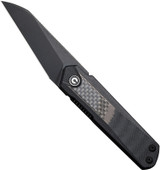 CIVIVI Ki-V Folding Knife C20005B-3 Black Stonewash Nitro-V Blade Carbon Fiber