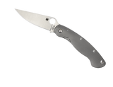 REFERENCE ONLY - Spyderco Military C36TIFP Folding Knife, 4" Plain Edge  Blade, Fluted Titanium Handle