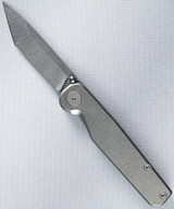 Tactile Knife Co Rockwall Tanto Thumbstud Knife SW CPM MagnaCut Blade Titanium