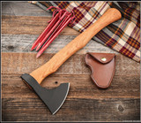 American Tomahawk Company Model 3 Tomahawk - 1060 Steel - Hickory Handle