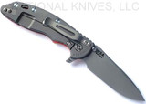 Rick Hinderer Knives XM18 SpearPoint Working Finish 3.5" S45VN WF L/S Orange G10