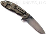 Rick Hinderer Knives XM18 Slicer Stonewash 3.5" S45VN Battle Bronze L/S FDE G-10