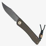 Tactile Knife Co NITRO Bexar Slipjoint Knife Stonewash MagnaCut Blade Titanium