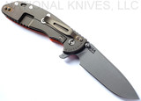 Rick Hinderer Knives XM-24 Spear Point Working Finish S45VN Blade Battle Bronze L/S Orange G-10