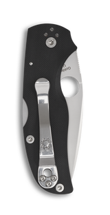 Spyderco Native 5 Folding Knife C41GP5 Plain Edge CPM-S30V Blade Black G-10