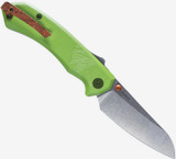 Tactile Knife Co Sprout Chupacabra Stonewash MagnaCut Blade Green Aluminum