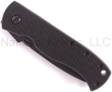 Emerson Knives CQC-7B BT Tanto Folding Knife, Black 3.3" Plain Edge 154CM Blade, Black G-10 Handle, NO Wave