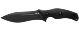 REFERENCE ONLY - Zero Tolerance 0100 Fixed Blade Knife, Black 5.75" Plain Edge Blade