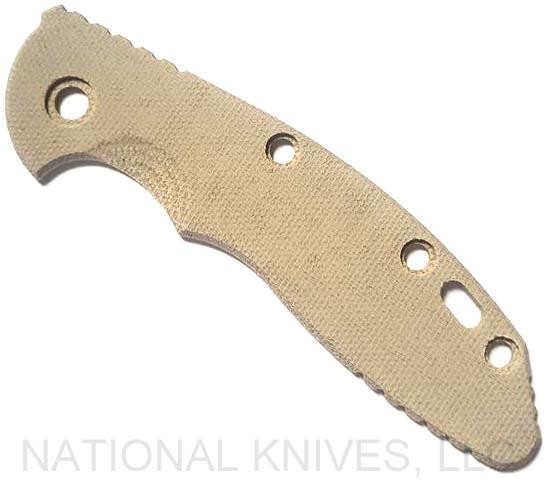 Rick Hinderer Knives Micarta Scale Natural Smooth XM18 3.5